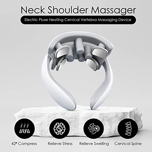 GOCHA Gadgets, Portable Electric Neck and Back Massager, Shoulder Massager with High Frequency – Multiple Mode Functions