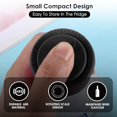 GOCHA Gadgets, Reusable Soda Bottle Stopper Drink Sealer Soda Cap, Fizz Keeper Soda Stoppers & Preserver, Keep Drinks Fresh and Flavorful - Pack of 2 Soda Fizz