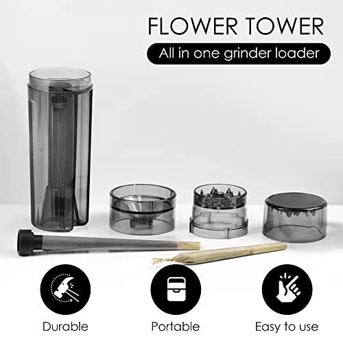 GOCHA Gadgets, Roll Filler Smart Herb & Spice Grinder, Filler for Pre-Rolled Rolling Papers – Grinder Filling Machine