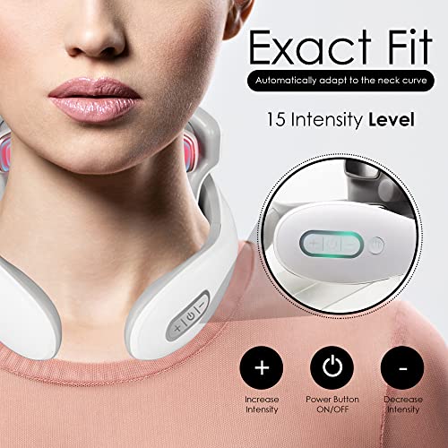 GOCHA Gadgets, Portable Electric Neck and Back Massager, Shoulder Massager with High Frequency – Multiple Mode Functions