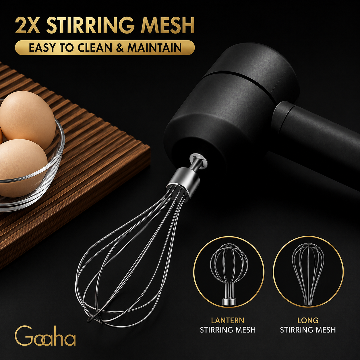 Gocha Mini Wireless Electric Whisk — image 4