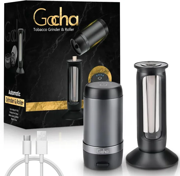 Gocha Automatic Tobacco Grinder & Roller