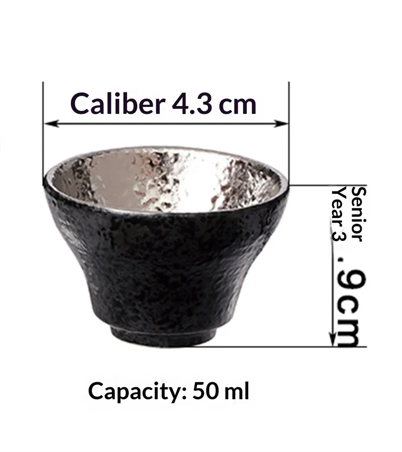 Ceramic Wine Pot and Glass Tableware Set